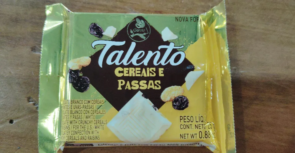 Chocolate Cereales y Pasas mini