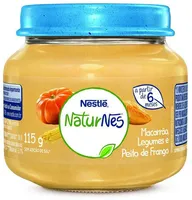 Sopinha Macarrão, Legumes E Peito De Frango Naturnes Vidro 115g