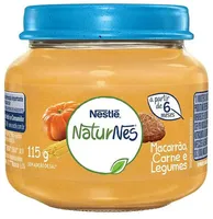 Sopinha Macarrão, Carne E Legumes Naturnes Vidro 115g