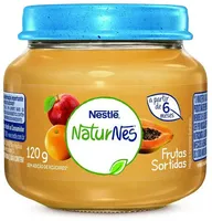 Papinha Frutas Sortidas Naturnes Vidro 120g