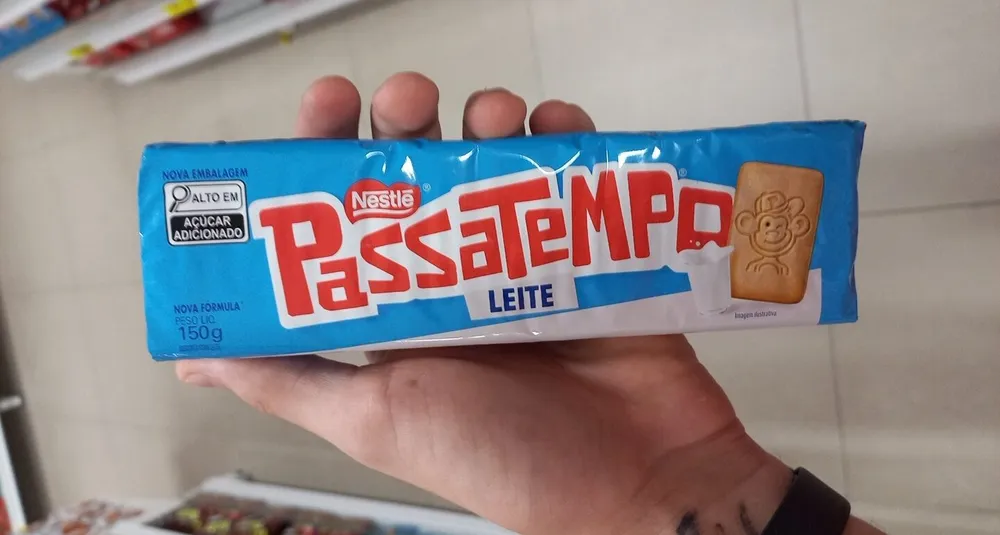 BISC PASSATEMPO LEITE 150G NESTLE