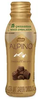 Bebida Láctea Uht Chocolate Ao Leite Alpino Frasco 280ml