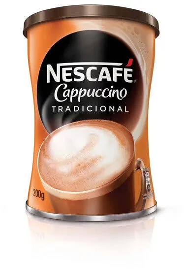 Cappuccino Solúvel Tradicional Nescafé Lata 200g