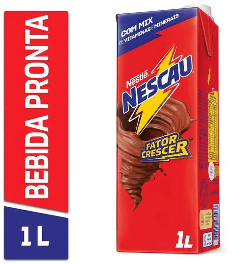 Bebida Láctea Uht Chocolate Nescau Caixa 1l