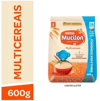 Cereal Infantil Multicereais Mucilon Pacote 600g Embalagem Econômica
