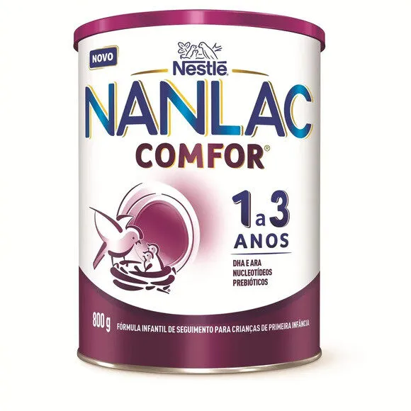 Fórmula Infantil Para Lactentes Nanlac Comfor Lata 800g