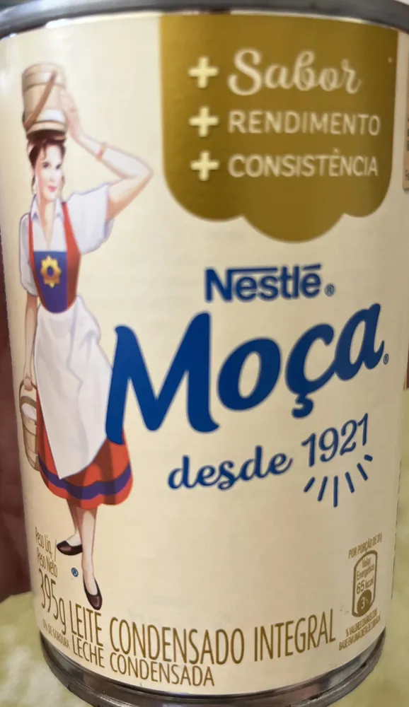Leite Condensado Integral moça