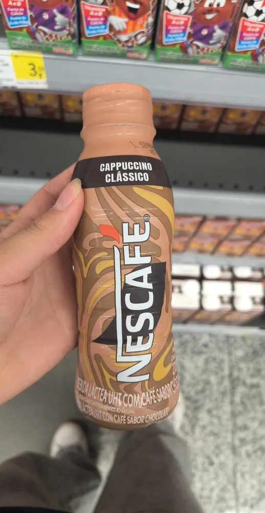 Bebida Láctea Uht Com Café Chocolate Nescafé Smoovlatté Frasco 270ml