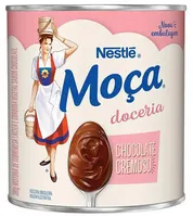Chocolate Cremoso Moça Doceria Lata 380g