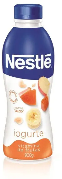 Iogurte Parcialmente Desnatado Vitamina De Frutas Nestlé Garrafa 900g