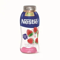 Iogurte Parcialmente Desnatado Morango Nestlé Frasco 170g