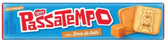 Biscoito Recheio Doce De Leite Passatempo Pacote 130g