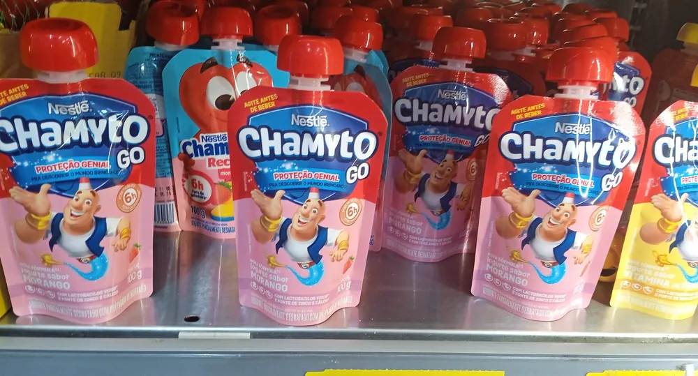 Iogurte sabor Morango