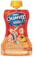 Iogurte Parcialmente Desnatado Vitamina De Frutas Chamyto Go Squeeze 100g