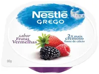 Iogurte Grego Frutas Vermelhas Nestlé Pote 90g