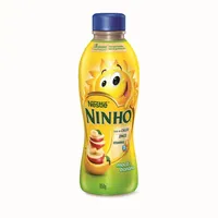 Iogurte Parcialmente Desnatado Maçã E Banana Ninho Garrafa 850g