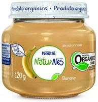 Papinha Orgânica Banana Naturnes Vidro 120g