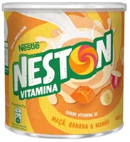 Pó Para Preparo De Bebida Vitamina De Maçã, Banana Mamão Neston Lata 400g