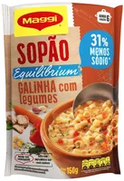 Sopão Galinha Com Legumes Maggi Equilibrium Sachê 150g