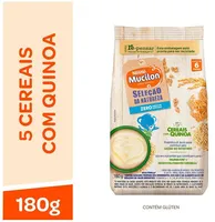 Cereal Infantil 5 Cereais Com Quinoa Mucilon Seleção Da Natureza Pacote 180g