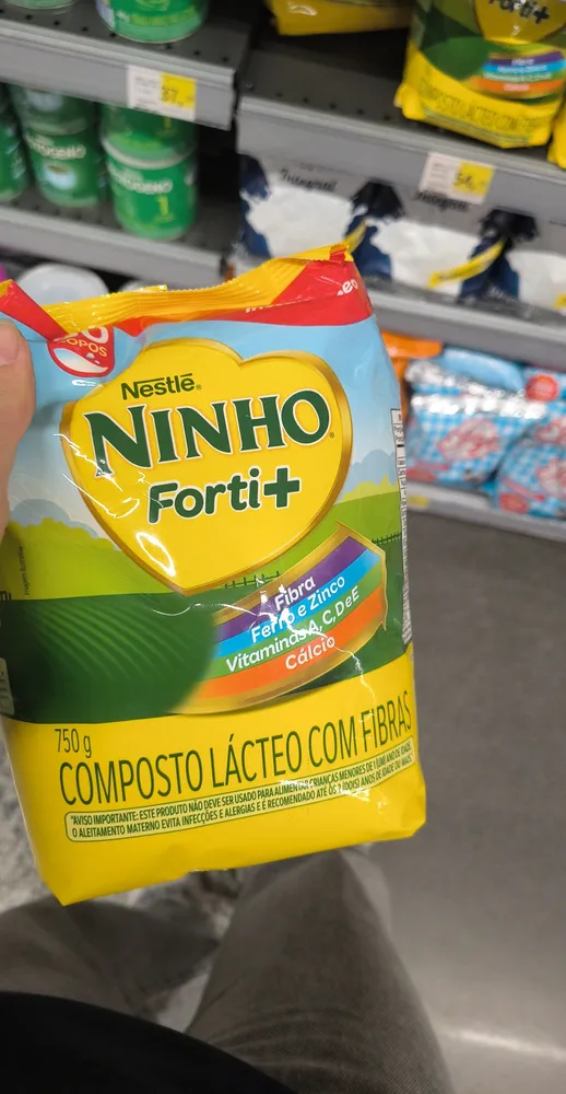 Composto Lácteo Ninho Forti Pacote 750g