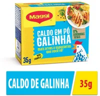 Caldo Pó Galinha Maggi Caixa 35g 5 Unidades