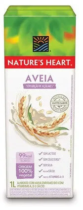 Bebida à Base De Aveia Natures Heart Caixa 1l