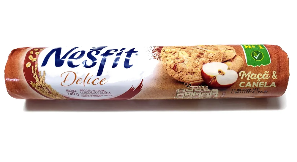 Biscoito Nesfit Maçã e Canela