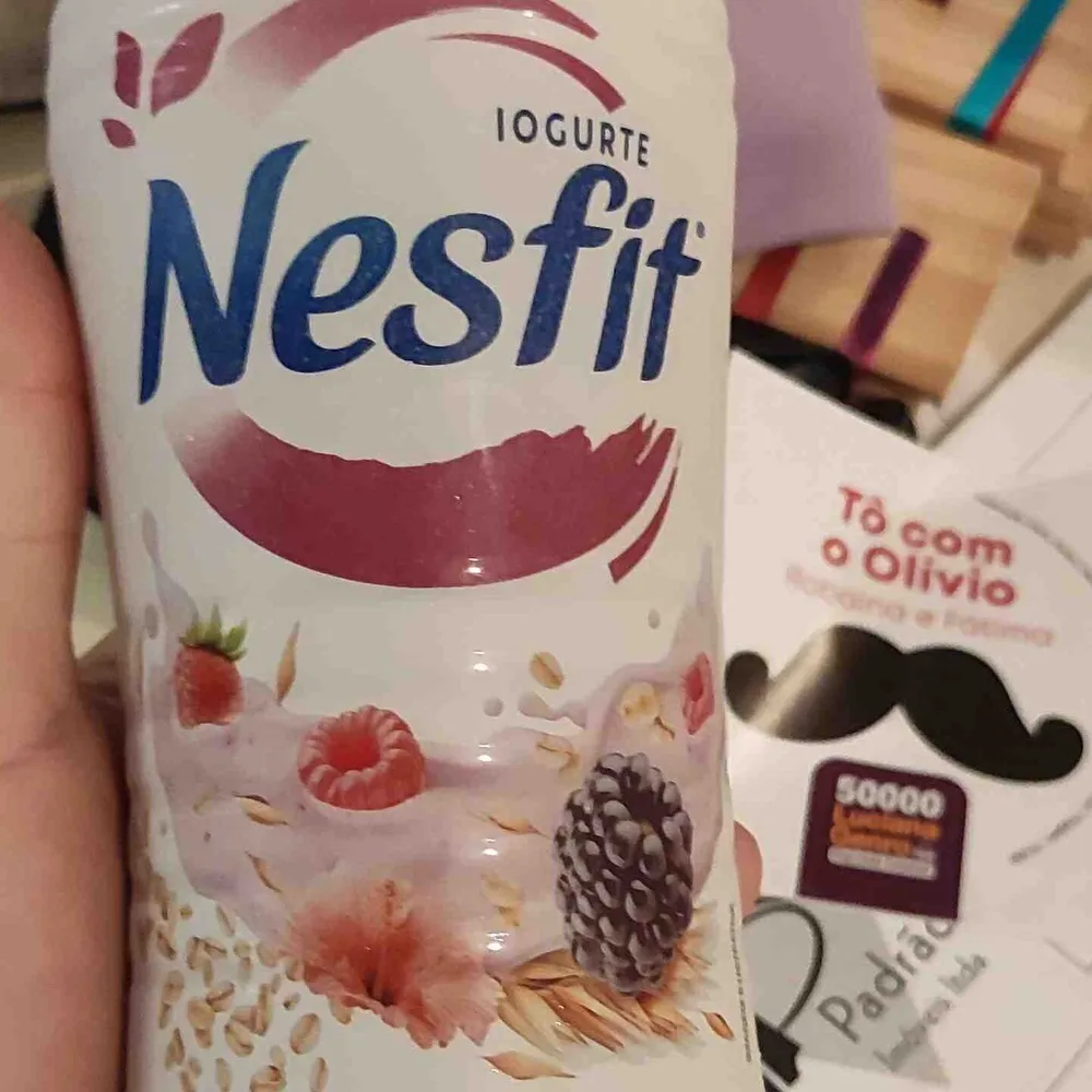 Iogurte Frutas Vermelhas Nesfit Probióticos