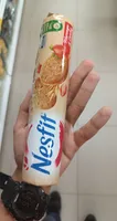 Biscoito integral com morango e cereais