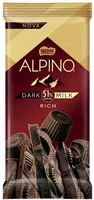 Chocolate Amargo Dark Milk 51 Cacau Rich Alpino Pacote 85g