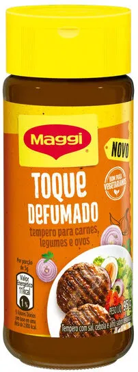 Tempero Para Carnes, Legumes E Ovos Toque Defumado Maggi Vidro 95g