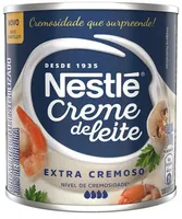 Creme De Leite Esterilizado Bate Chantilly Homogeneizado Nestlé Lata 280g