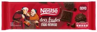 Chocolate Meio Amargo Dois Frades Pacote 500g