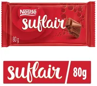 Chocolate Ao Leite Aerado Suflair Pacote 80g
