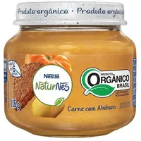 Sopinha Orgânica Carne Com Abóbora Naturnes Vidro 115g