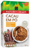 Cacau Pó Natures Heart Caixa 180g