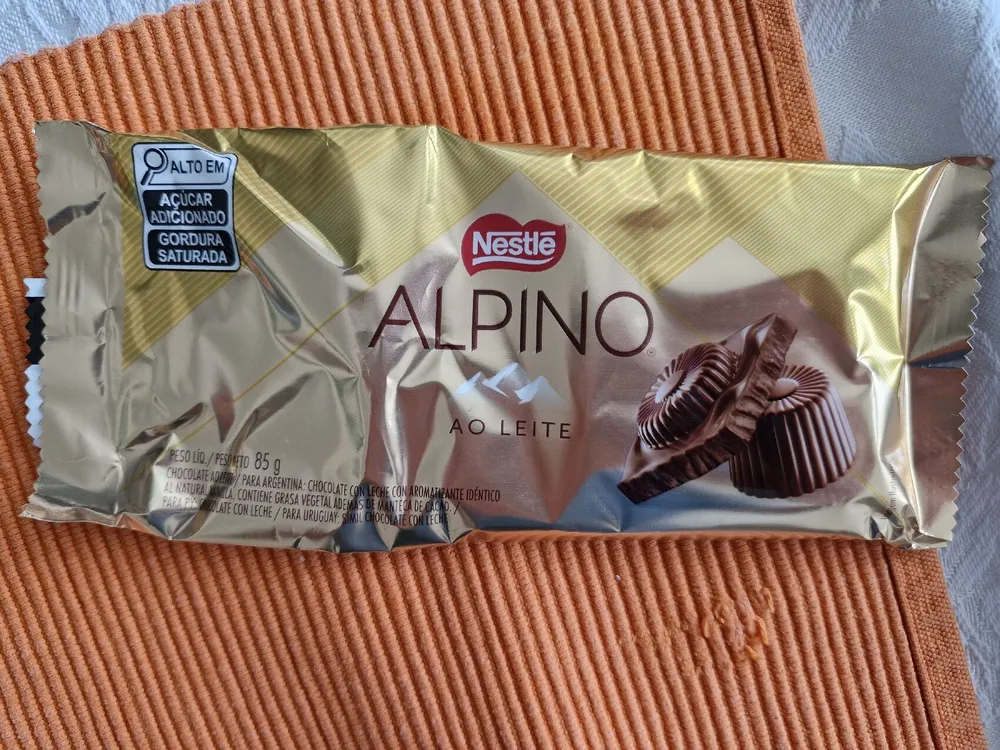 Chocolate ao leite Alpino