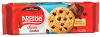 Biscoito Cookie Baunilha Com Chocolate Classic Pacote 60g