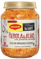 Tempero Pasta Cebola Alho Com Pimenta Vermelha Maggi Da Horta Vidro 160g
