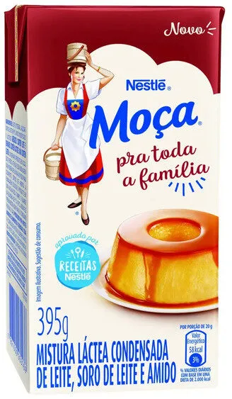 Mistura Láctea Condensada Moça Caixa 395g