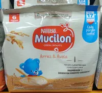 Mucilon arroz e aveia