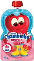Iogurte Parcialmente Desnatado Morango Chambinho Recreio Squeeze 100g