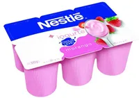 Iogurte Morango Nestlé Bandeja 510g 6 Unidades