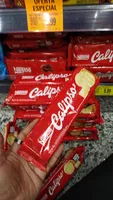 Biscoito Cobertura Chocolate Branco Calipso Pacote 130g