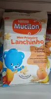 Biscoito Laranja E Banana Mucilon Meu Primeiro Lanchinho Pacote 35g