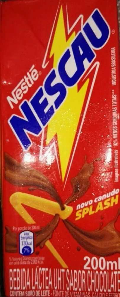 Bebida láctea UHT sabor chocolate