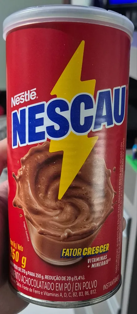 Alimento achocolatado em pó, NESCAU