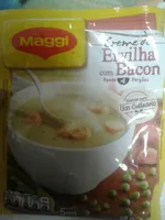 creme de ervilha com bacon