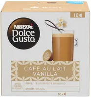 Café Au Lait Em Cápsula Vanilla Nescafé Dolce Gusto Caixa 110g 10 Unidades